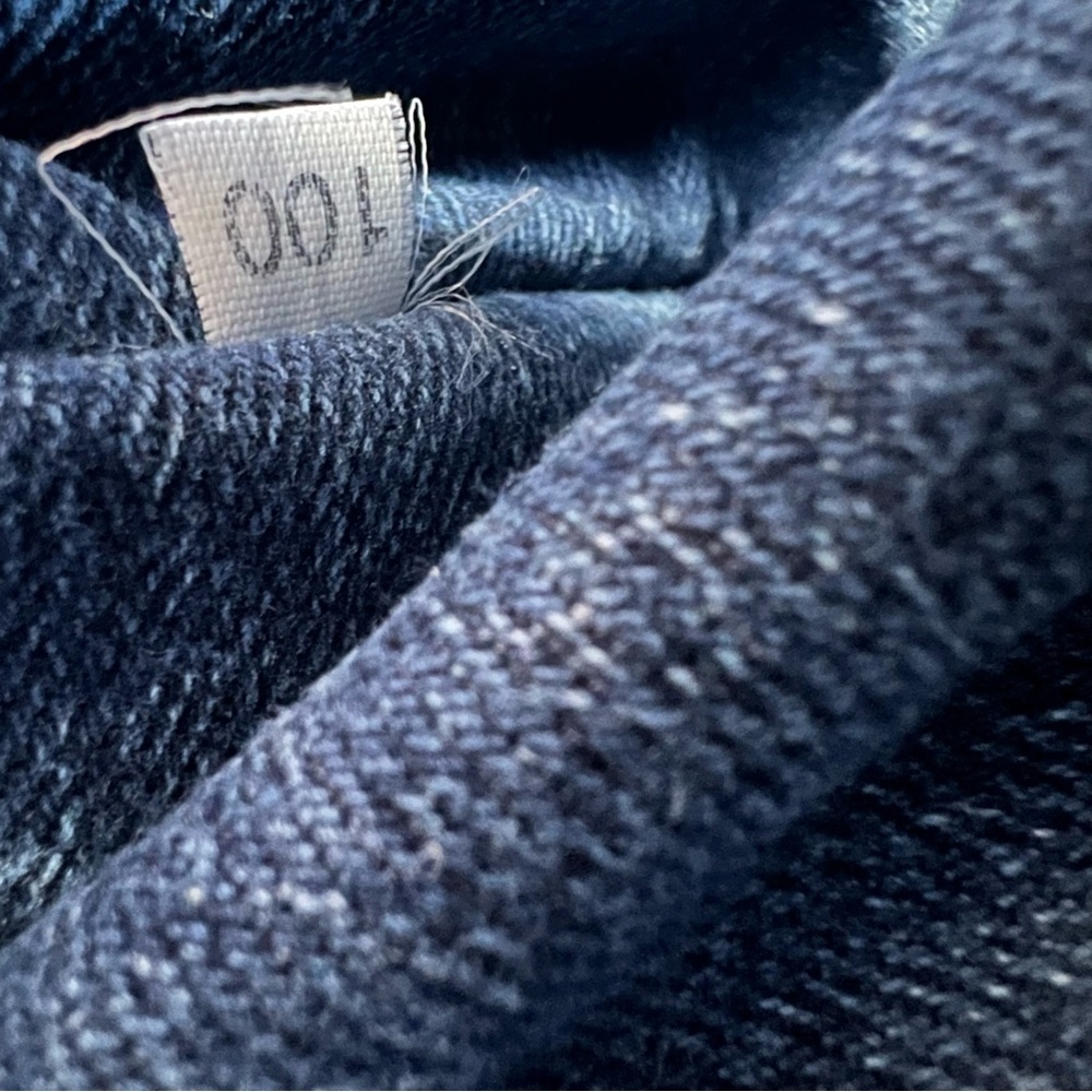 Prada Blue Denim Structured Canapa Tote - Picture 8 of 15